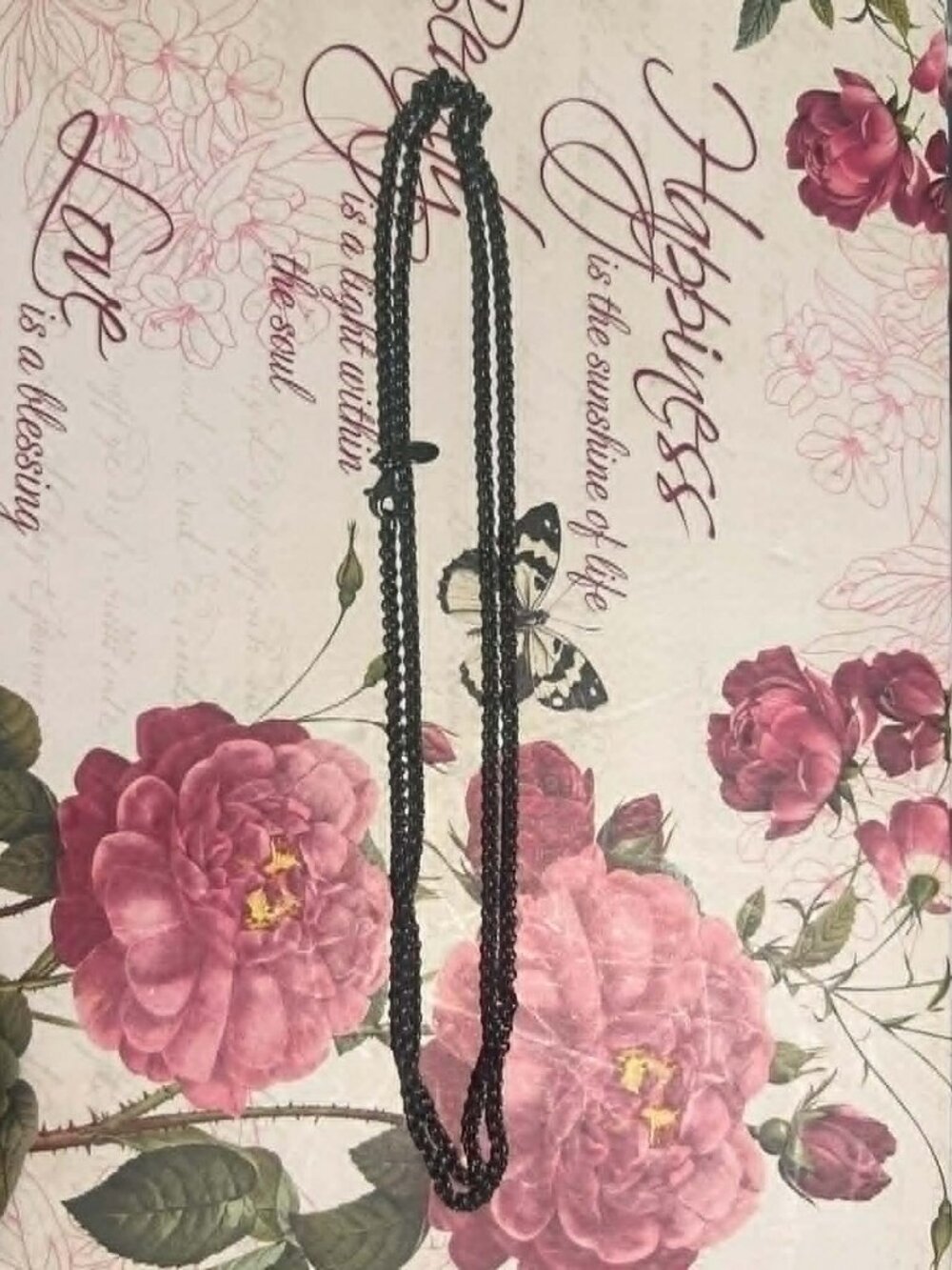 Authentic Pandora Oxidized Cable Necklace # 590402